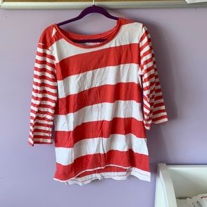 ⭐️Girls old navy stripe patterned shirt